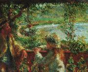 Pierre Renoir Near the Lake china oil painting artist